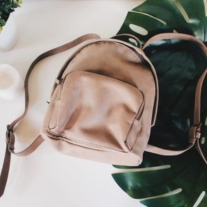 Tan Backpack